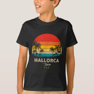 Camiseta Vintage Mallorca Beach Souvenir - Espanha