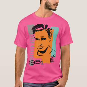 Camiseta Vintage Marlon Brando Cinema Gangster Melhores Hom