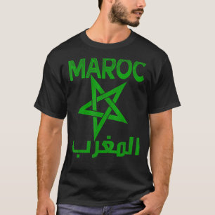 Camiseta Vintage Marrocos Eu Amo Marrocos Mapa Marrocos Fut