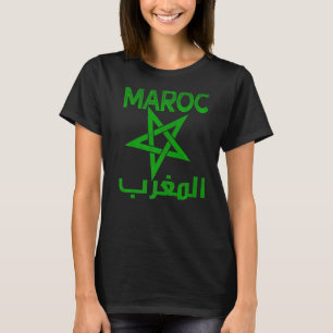 Camiseta Vintage Marrocos Eu Amo Marrocos Mapa Marrocos Fut
