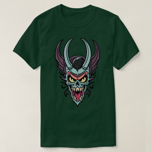 Camiseta Vintage Mask Mau Goblin (Frente do Design)
