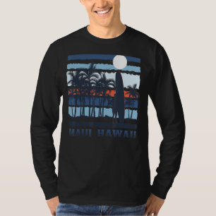 Camiseta Vintage Maui Hawaii Havaii, Surfer do Surf dos ano