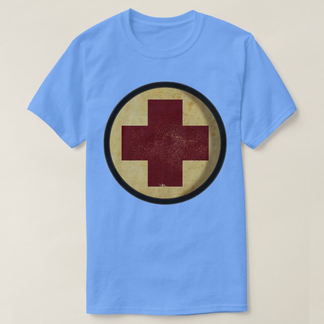 Camiseta Vintage Médico Cross (Frente do Design)