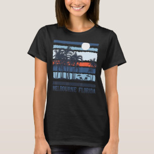 Camiseta Vintage Melbourne Florida Summer Viagem 80s Beach
