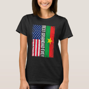 Camiseta Vintage Melhor Avô Alguma Vez Retro Americano Burk