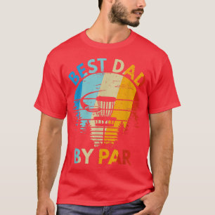 Camiseta Vintage Melhor Pai Por Par Disk Golf TeMen Fathers