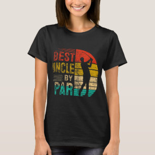 Camiseta Vintage Melhor Tio Por Par Lover Golf Presente Par