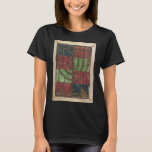 Camiseta Vintage Menorah, Festival das Luzes Feliz Hanukkah<br><div class="desc">Ilustração Vintage da Judaica religiosa apresentando uma antiga Menorah com velas. Feliz Hanukkah Chanukah,  Chanukkah ou Chanuka! O Festival das Luzes e o Banquete da Dedicação,  é um feriado judeu de oito dias.</div>