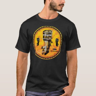 Camiseta Vintage Mercury no exterior
