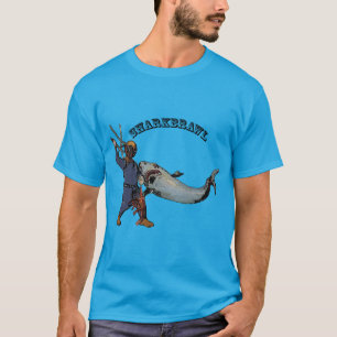 Camiseta Vintage mergulhando um tubarão sobre um URM de lag