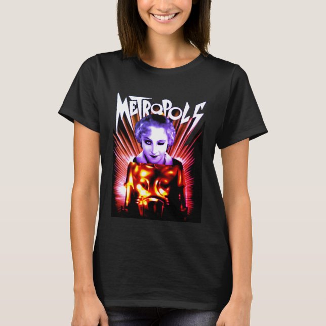 Camiseta Vintage Metropolis Graphic Tee, Clássico Novo Mund (Frente)