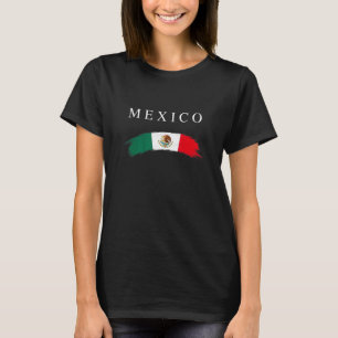 Camiseta Vintage México Bandeira do México Dia da Independê