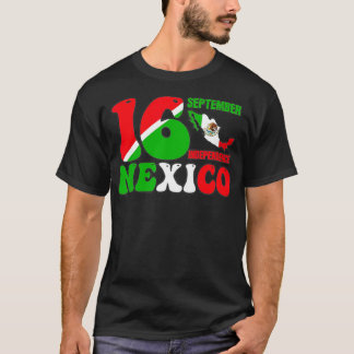 Camiseta Vintage Mexico Pride Independência 16 de setembro