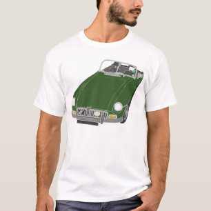 Camiseta Vintage MG verde