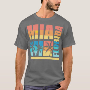 Camiseta Vintage Miami Lover Exótico Summer State Fl
