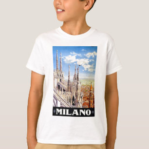Camiseta Vintage Milano Viagem