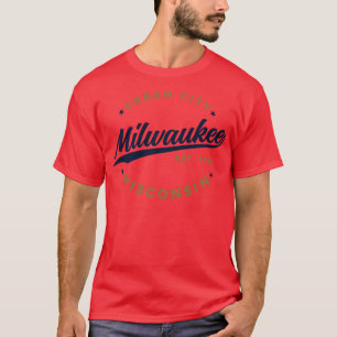 Camiseta Vintage Milwaukee Wisconsin Cream City USA 1