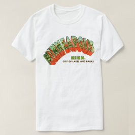Camiseta Vintage Minneapolis Minnesota T Shirt