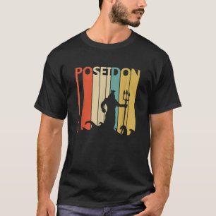 Camiseta Vintage, mitologia grega Deus Poseidon