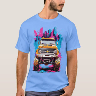Camiseta Vintage Monster Truck