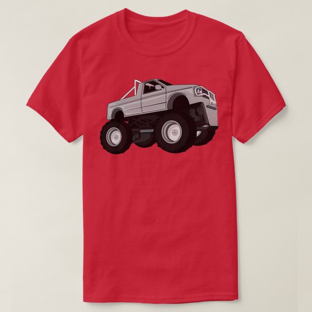 Camiseta Vintage Monster Truck 15 (Frente do Design)