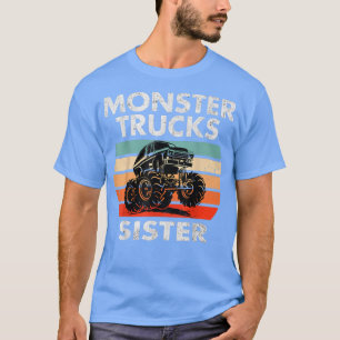 Camiseta Vintage Monster Truck É O Meu Monster Truck SI