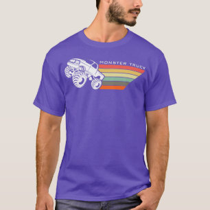 Camiseta Vintage Monster Truck Engines Legal Retro Monster