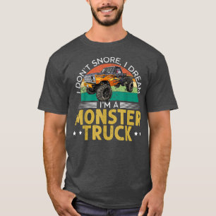 Camiseta Vintage Monster Truck Retro Off-Road