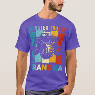 Camiseta Vintage Monster Truck Shirt Monster Vovó