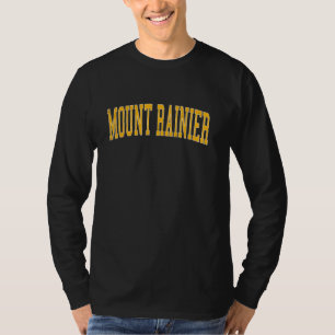 Camiseta Vintage Monte Rainier Dourado Colestido