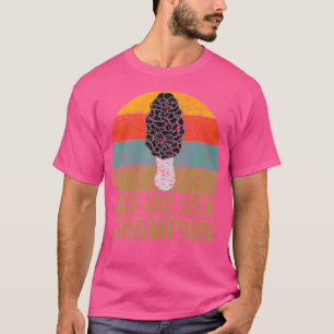 Camiseta Vintage Morel caçando Mushroom caçando Mesh Foragi