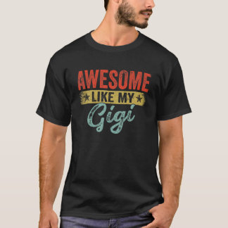 Camiseta Vintage Mother's Day Women Awesome Like My Funny G
