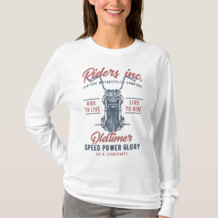 Camiseta Vintage Motorcycle Riders Inc