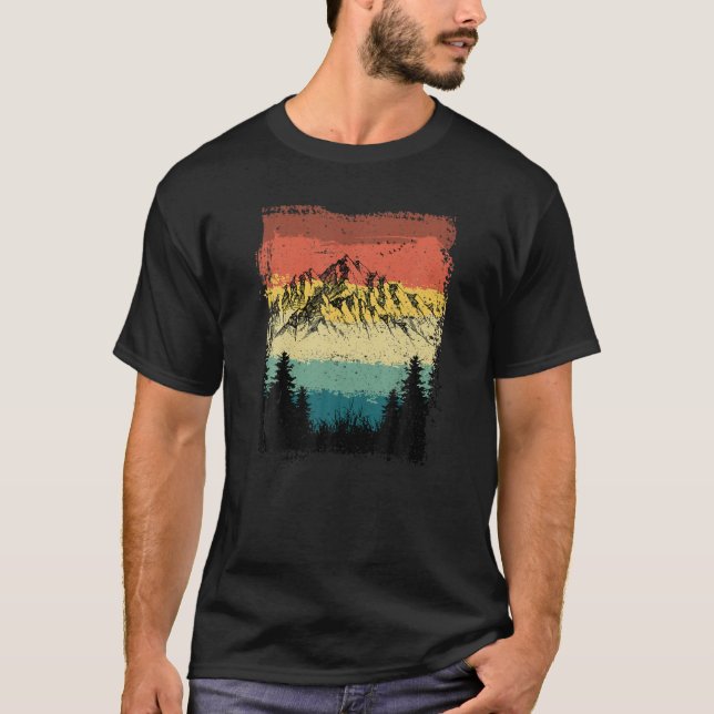 Camiseta Vintage Mountain (Frente)