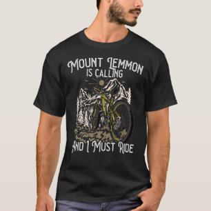 Camiseta Vintage Mountain Bike Mount Lemmon está chamando