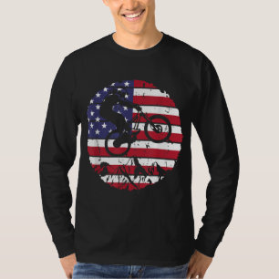 Camiseta Vintage Mountain Bike USA MTB Descida Biking Gift