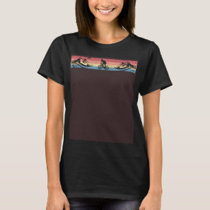 Camiseta Vintage Mountain Biking MTB para ciclista