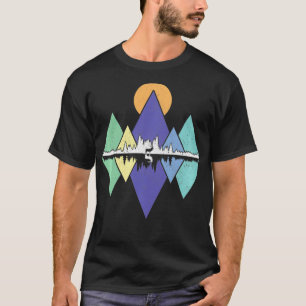 Camiseta Vintage Mountain Elk Hunking Escalar
