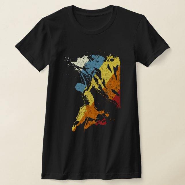 Camiseta Vintage mountaineer climbing climber bouldering  (Postura )