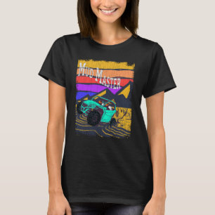 Camiseta Vintage Mud Master para o Adventur da Estrada Brav