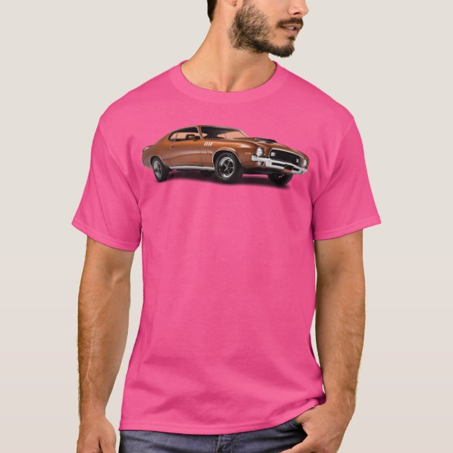 Camiseta vintage muscle car (Frente)