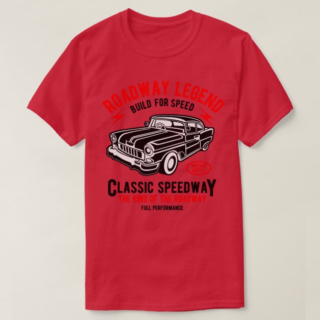 Camiseta Vintage Músculo (Frente do Design)