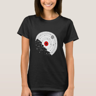 Camiseta Vintage Music Vinyl Record