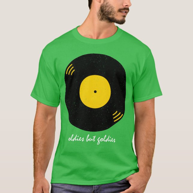 Camiseta Vintage Music Vinyl Retro retro (Frente)