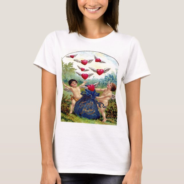Camiseta Vintage Namorados Cherubs (Frente)