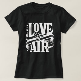 Camiseta Vintage Namorados Love is in the air - White