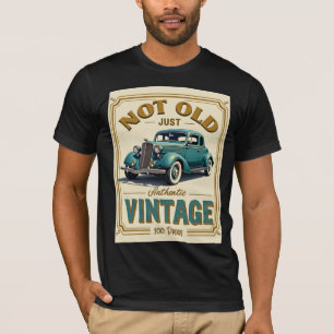 Camiseta Vintage não antiga - Saída de Carro Clássica Autên