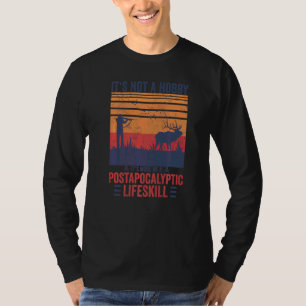 Camiseta Vintage Não é um veado caçador ao ar livre