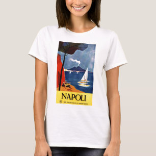 Camiseta Vintage Napoli Viagem Love Romance