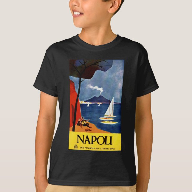 Camiseta Vintage Napoli Viagem Love Romance (Frente)